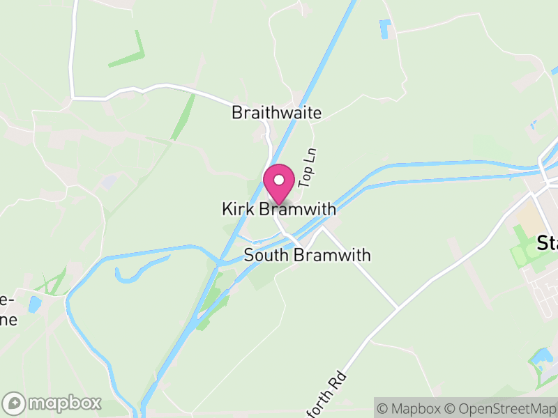 Map of Kirk Bramwith, Doncaster