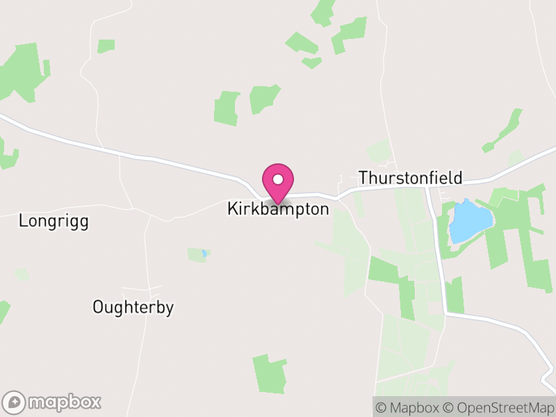 Map of Kirkbampton, Cumberland