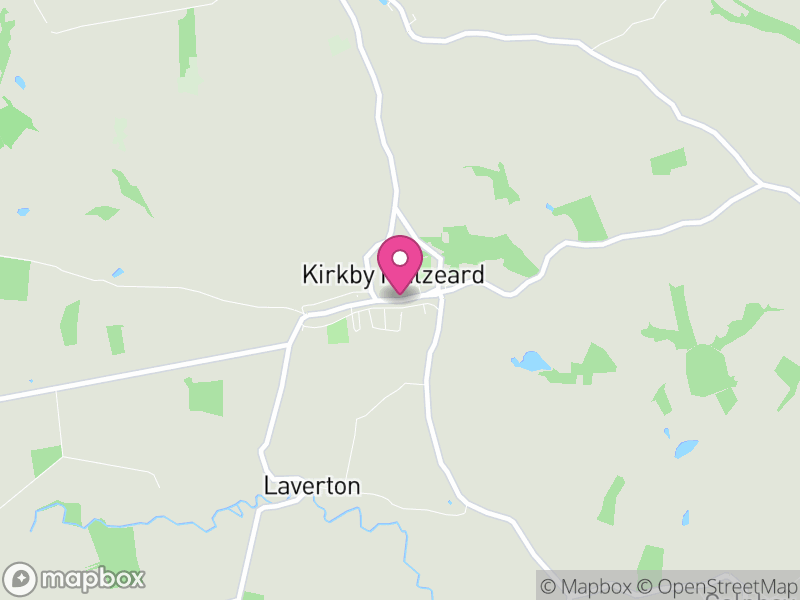 Map of Kirkby Malzeard, North Yorkshire