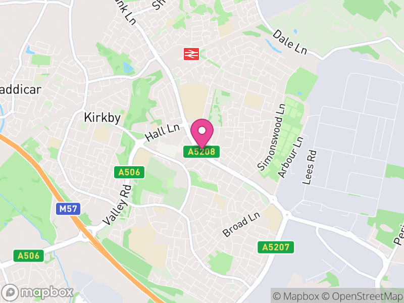 Map of Kirkby, North Yorkshire