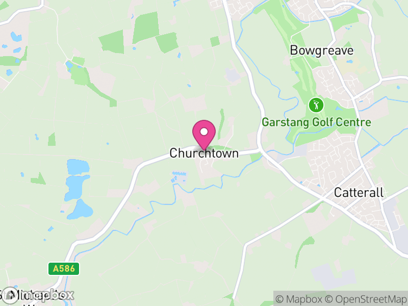 Map of Kirkland, Wyre