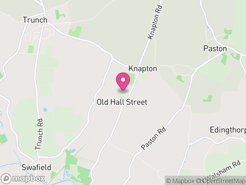 Map of Knapton, North Norfolk