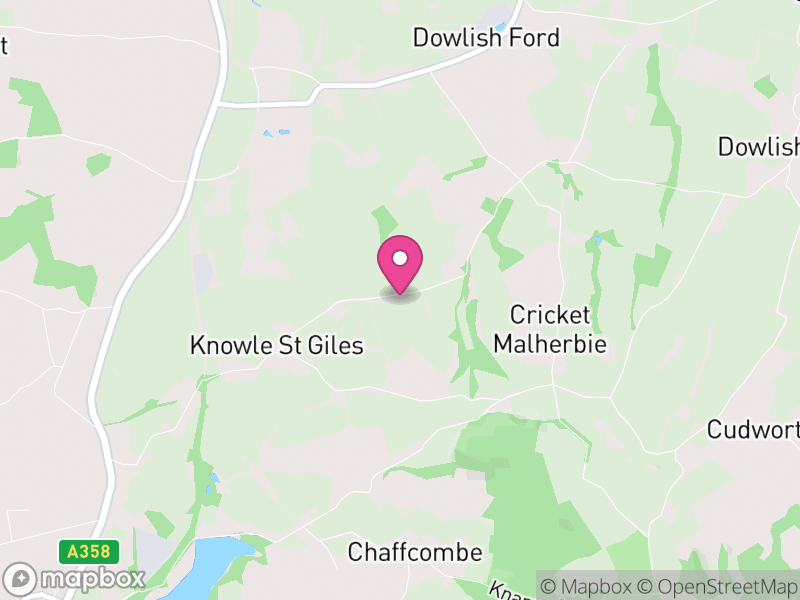 Map of Knowle St. Giles, Somerset