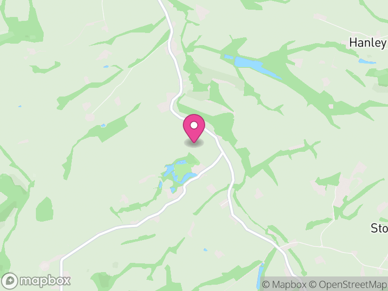 Map of Kyre, Malvern Hills