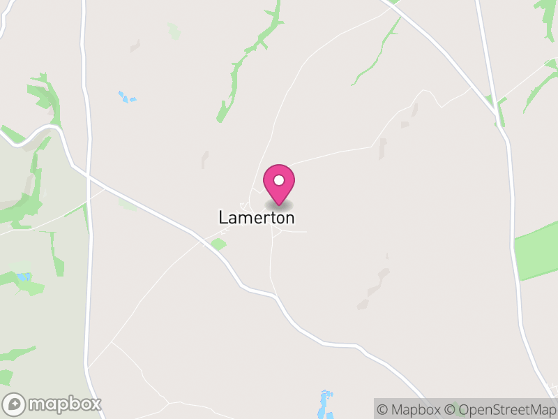 Map of Lamerton, West Devon
