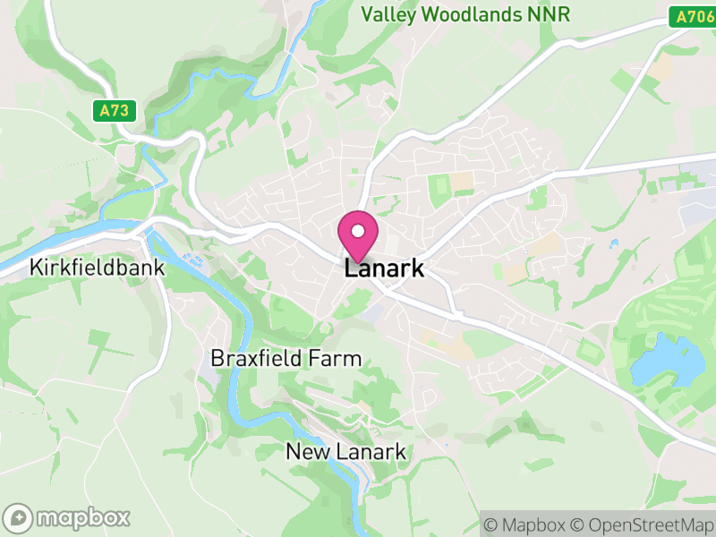 Map of Lanark