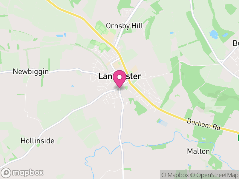 Map of Lanchester, County Durham