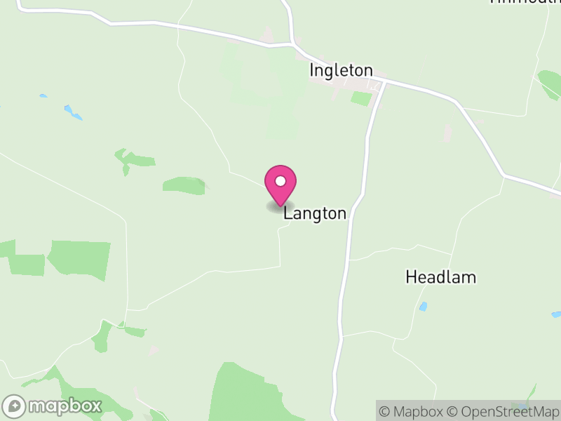 Map of Langton, County Durham