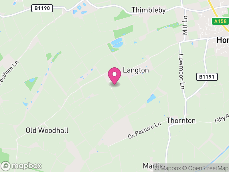 Map of Langton, East Lindsey