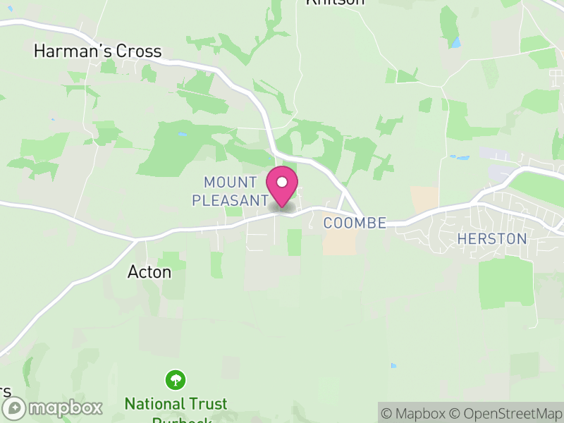 Map of Langton Matravers, Dorset