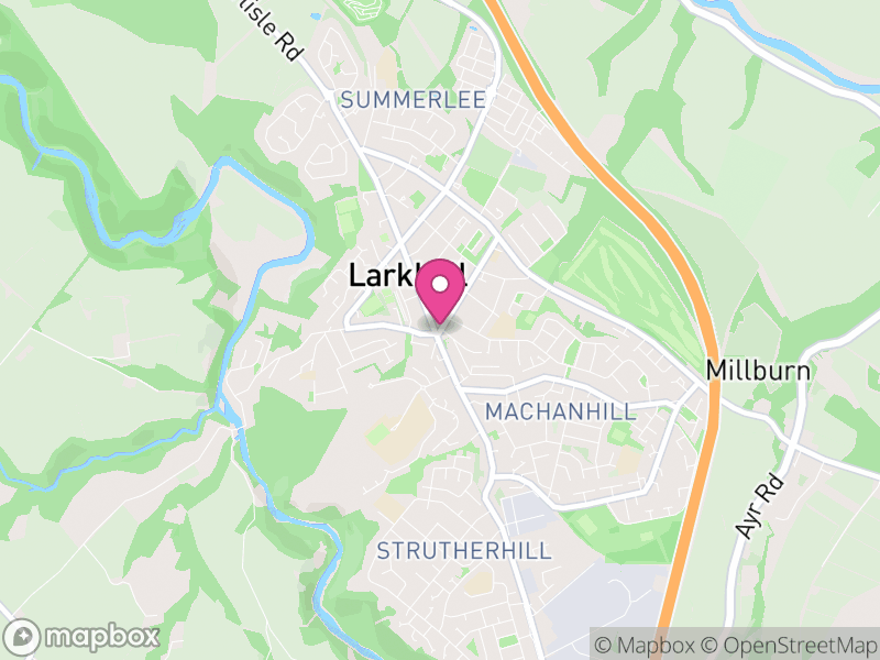 Map of Larkhall
