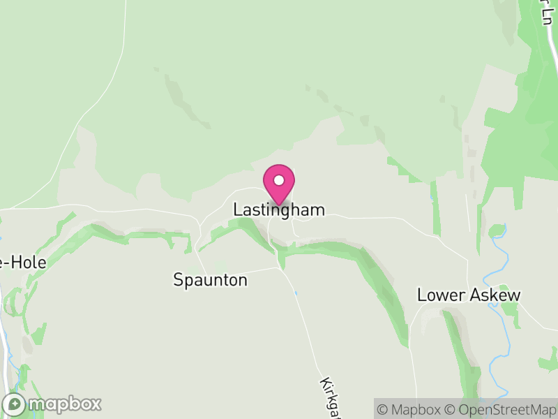 Map of Lastingham, North Yorkshire