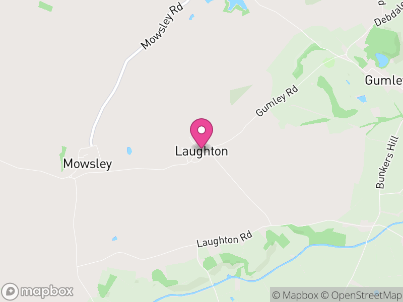 Map of Laughton, Harborough