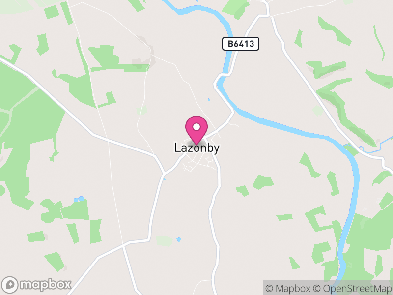 Map of Lazonby, Westmorland and Furness