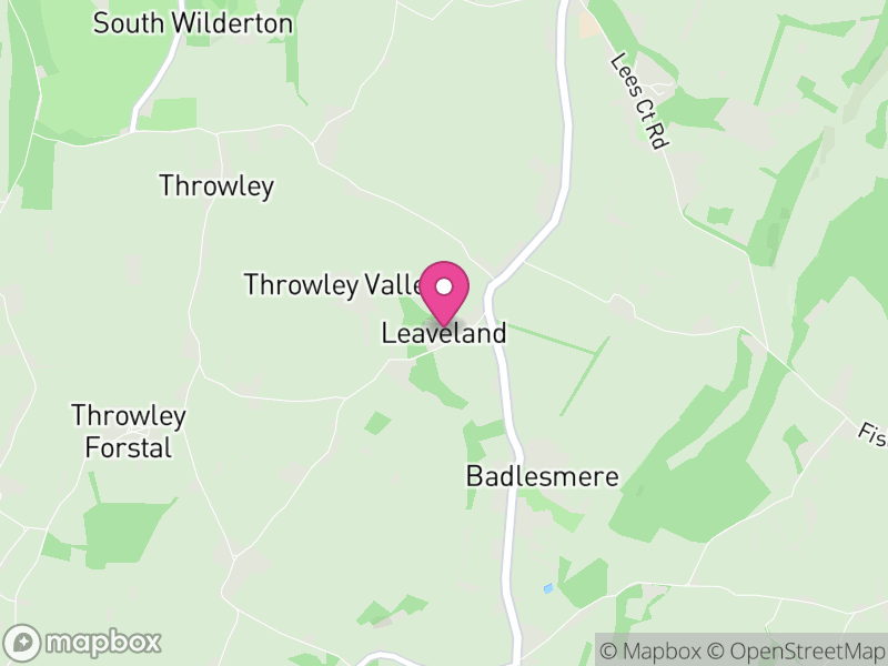 Map of Leaveland, Swale