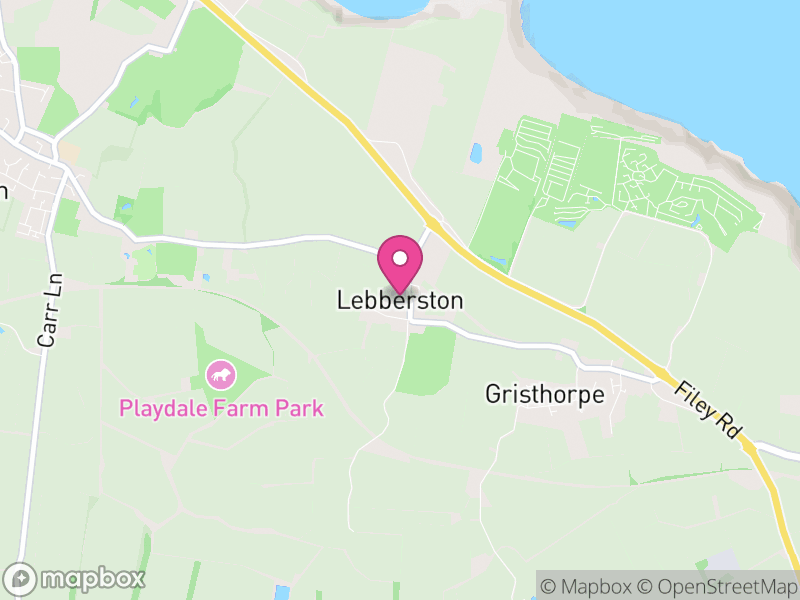 Map of Lebberston, North Yorkshire