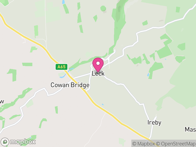 Map of Leck, Lancaster