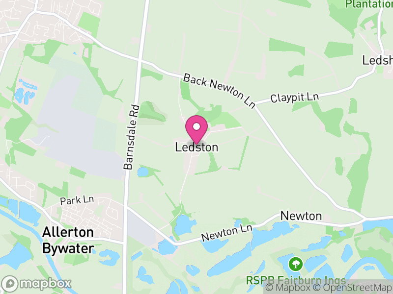 Map of Ledston, Leeds