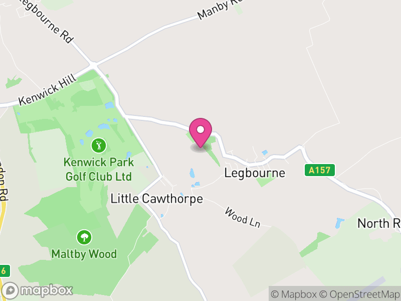 Map of Legbourne, East Lindsey