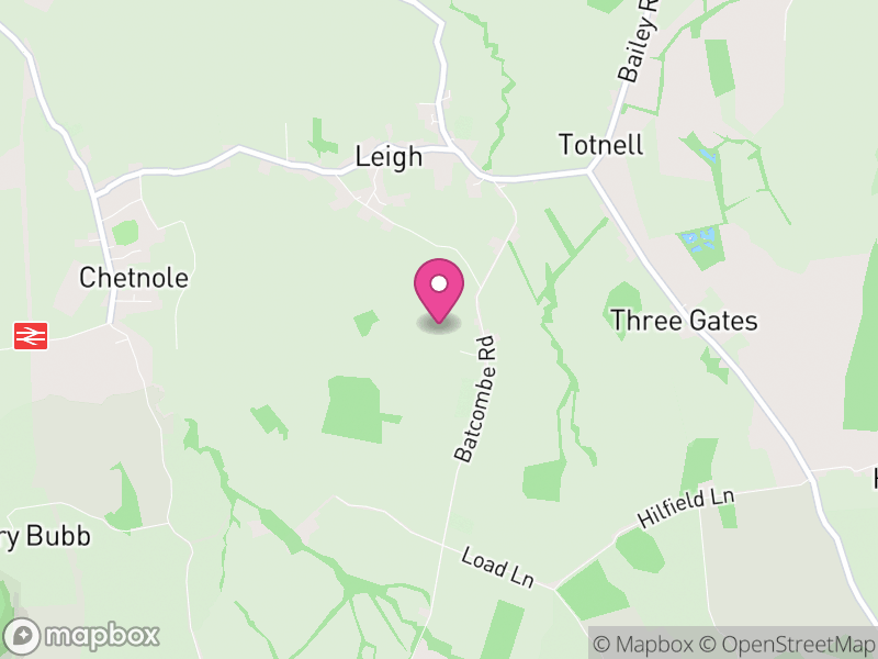 Map of Leigh, Dorset