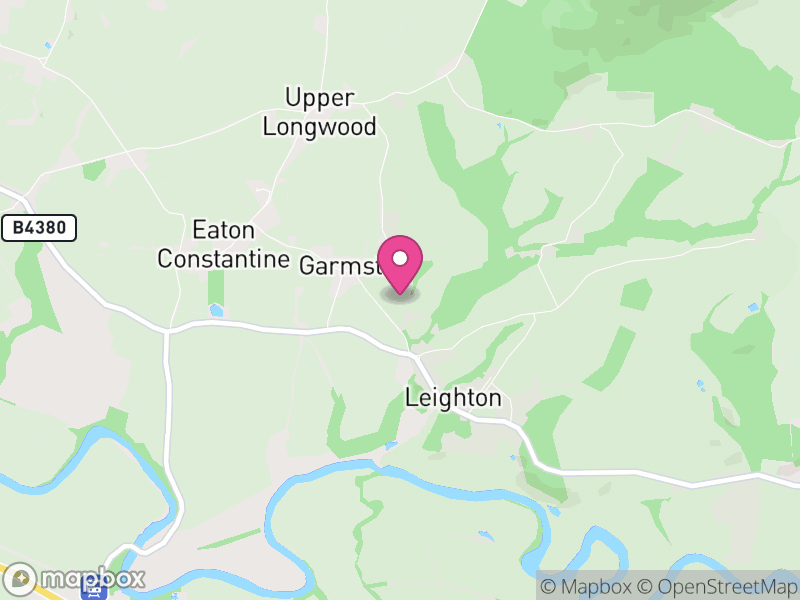 Map of Leighton and Eaton Constantine, England