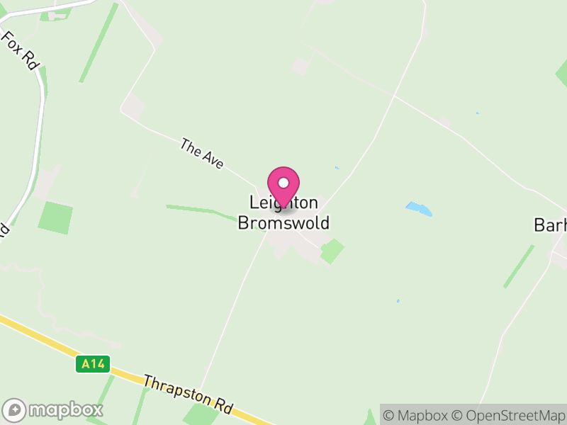 Map of Leighton, Huntingdonshire