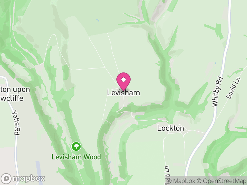 Map of Levisham, North Yorkshire