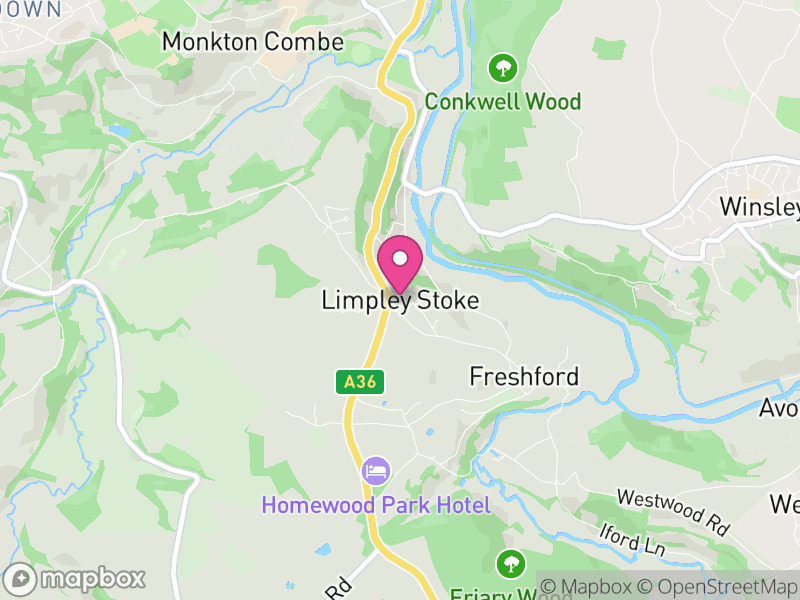 Map of Limpley Stoke, Wiltshire