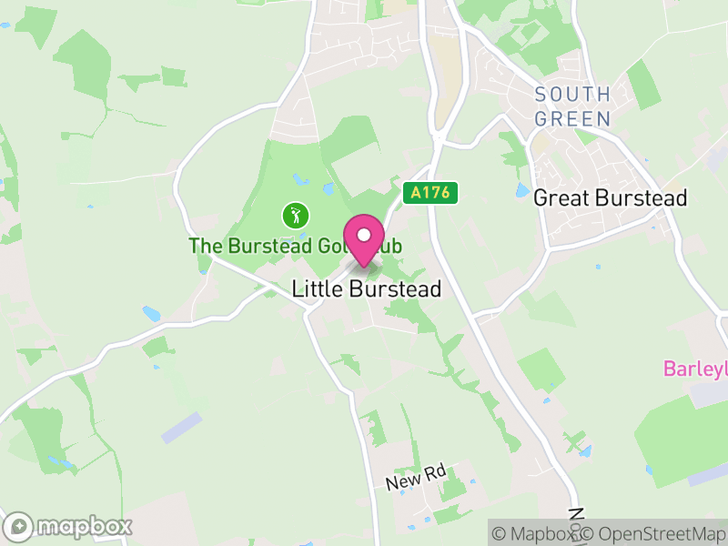 Map of Little Burstead, Basildon