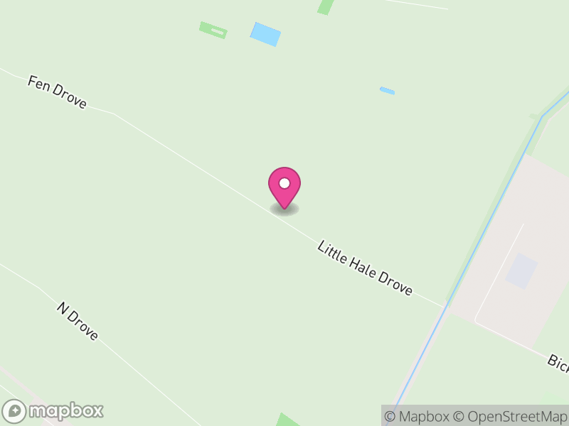 Map of Little Hale, North Kesteven