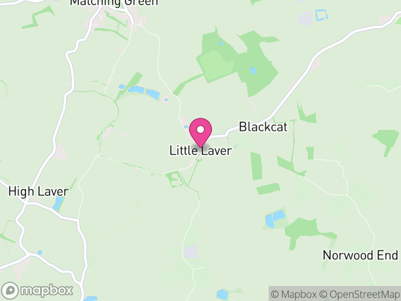 Map of Little Laver, Epping Forest