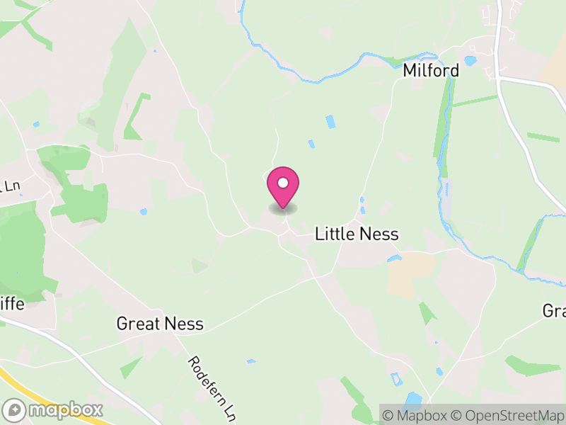 Map of Little Ness, England