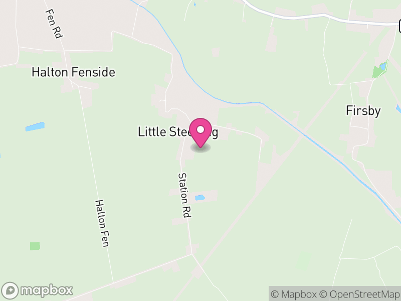 Map of Little Steeping, East Lindsey