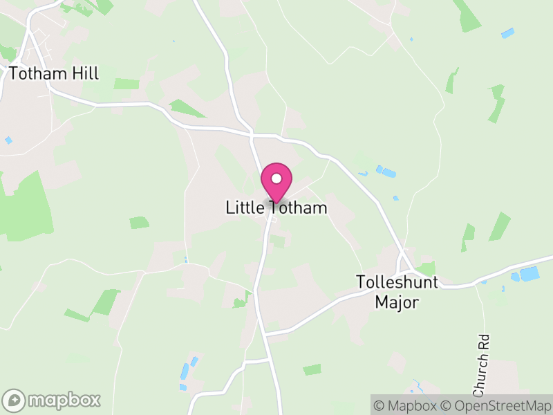 Map of Little Totham, Maldon