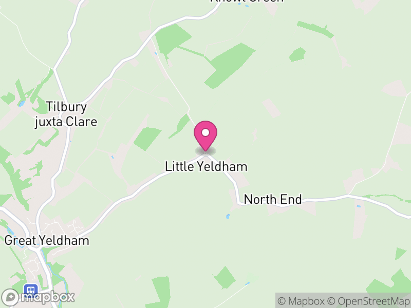 Map of Little Yeldham, Braintree