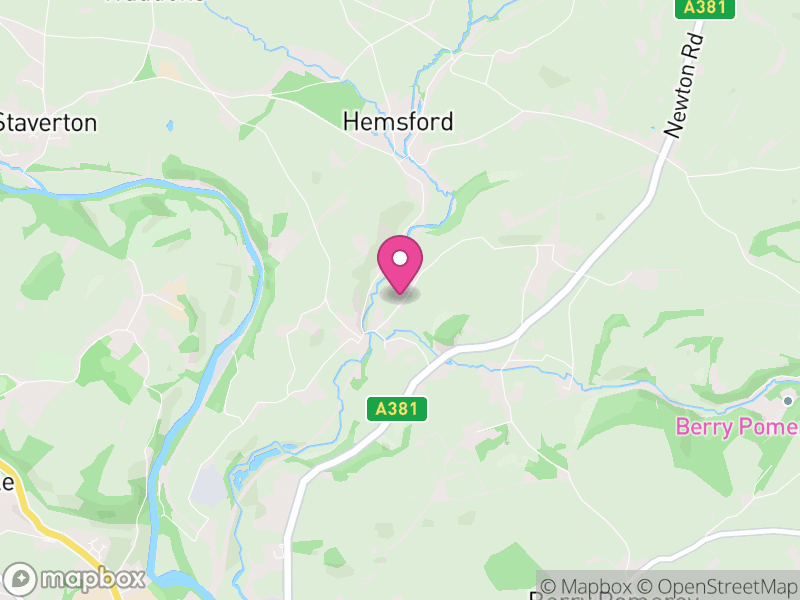 Map of Littlehempston, South Hams