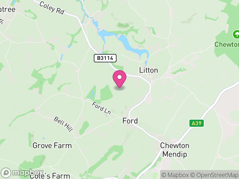 Map of Litton, Somerset