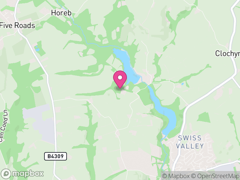 Map of Llanelli Rural, Sir Gaerfyrddin / Carmarthenshire