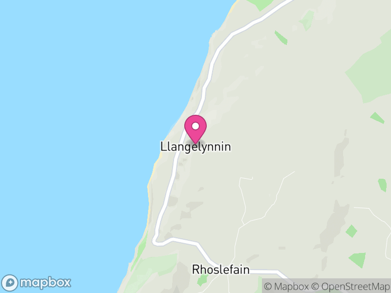 Map of Llangelynin, Gwynedd