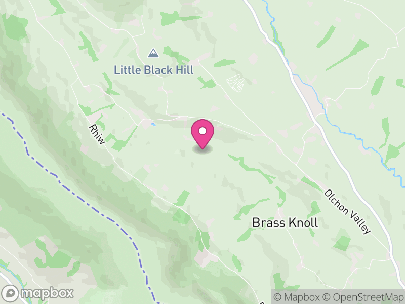 Map of Llanveynoe, Herefordshire