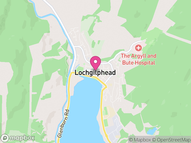 Map of Lochgilphead