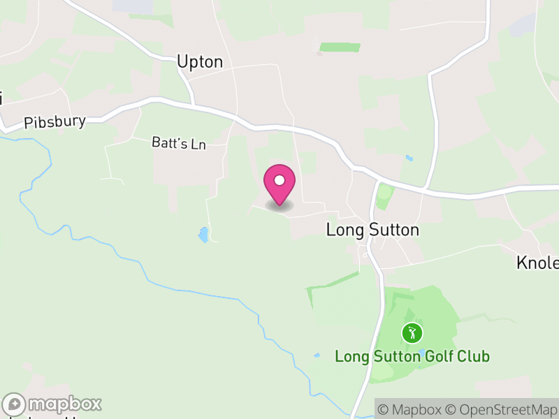 Map of Long Sutton, Somerset