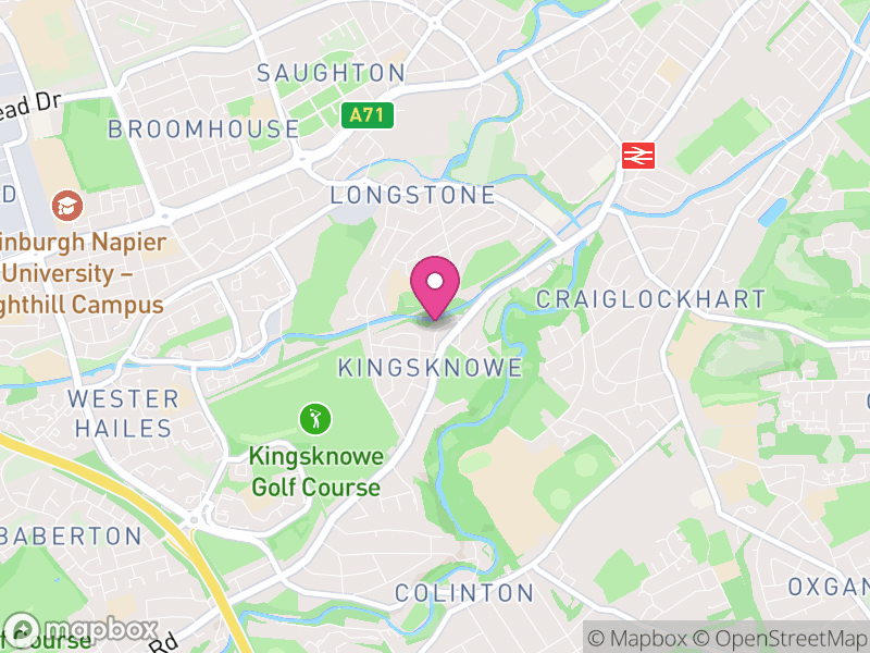 Map of Longstone, Edinburgh