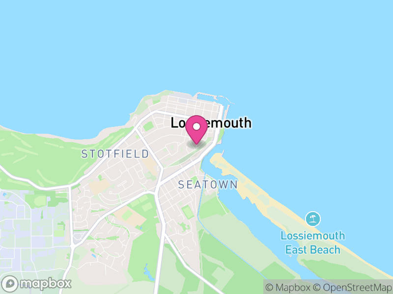 Map of Lossiemouth