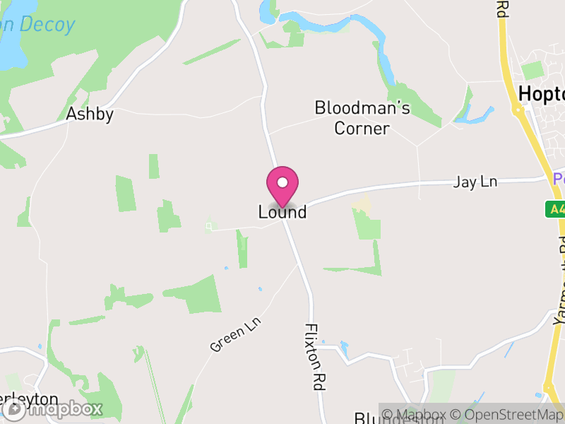 Map of Lound, East Suffolk