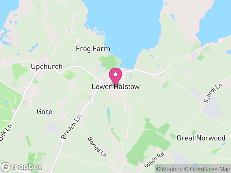 Map of Lower Halstow, Swale