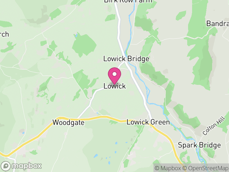 Map of Lowick, Westmorland and Furness