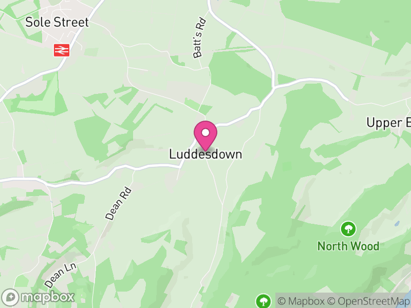Map of Luddesdown, Gravesham