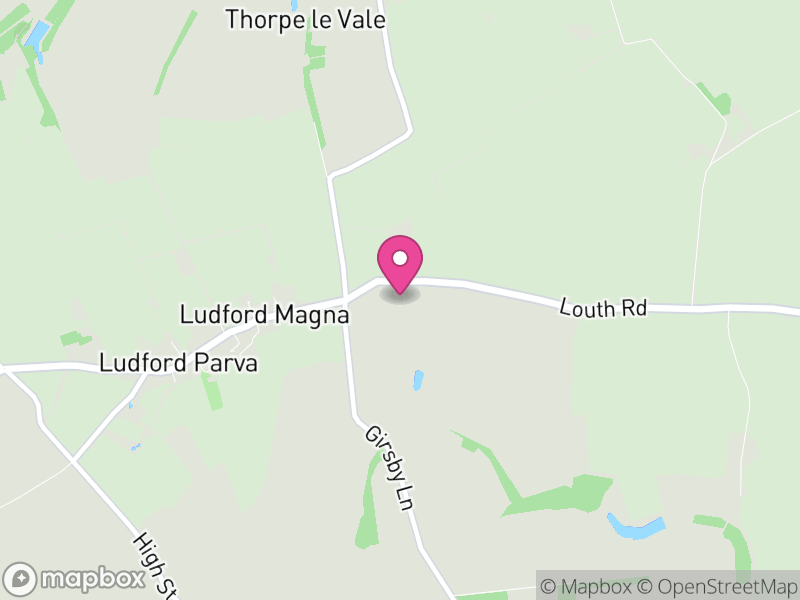 Map of Ludford, East Lindsey