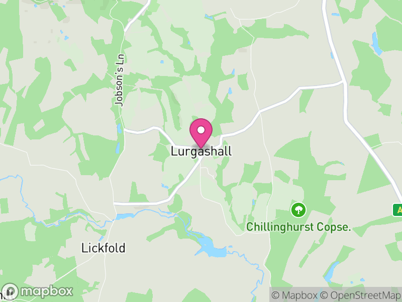 Map of Lurgashall, Chichester